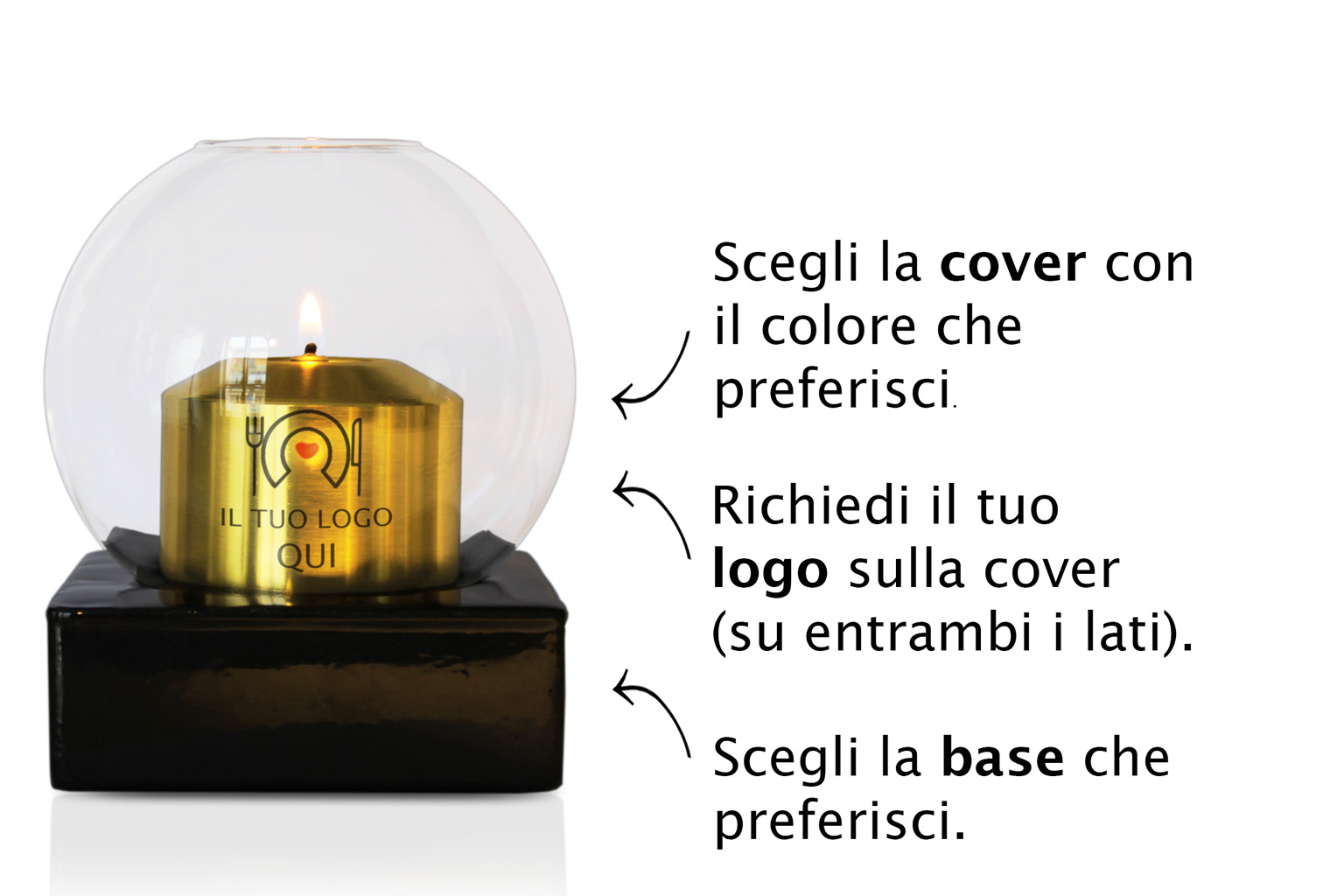 Esempio di abbinamento lampada Globus Lolux