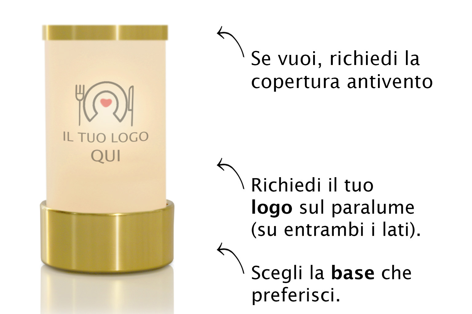 Esempio di abbinamento lampada Kora Lolux